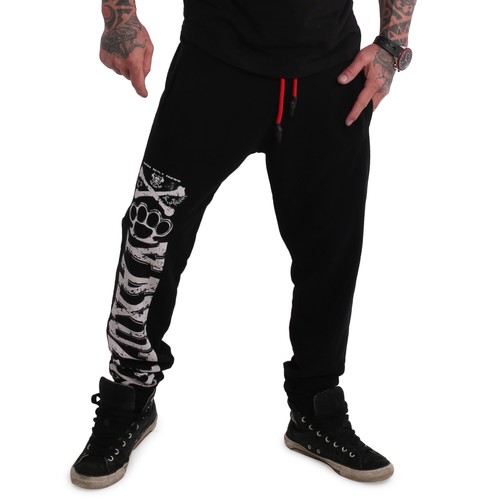 YAKUZA Herren Loose Jogginghose JOB 90005 "Brass Knuckles" black
