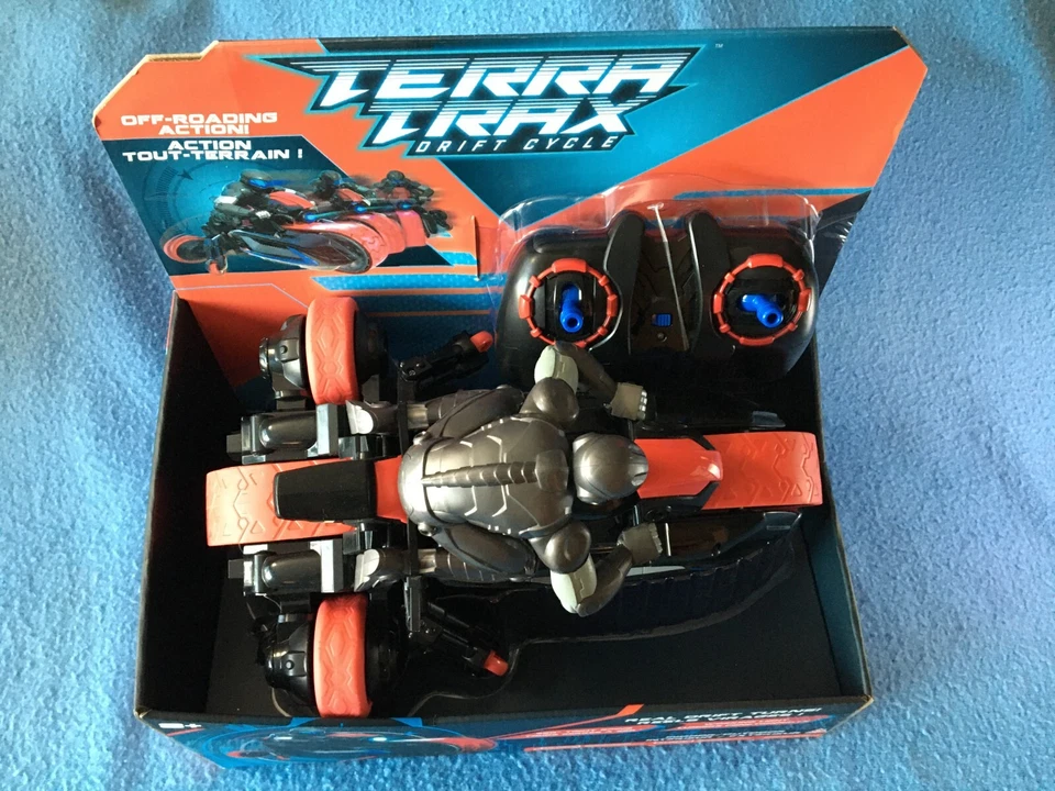 TERRA TRAX DRIFT CYCLE RC Off-Roading Action Remote Control 2020 Alpha Group NEW - Image 2 of 4