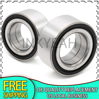 Pair Front Wheel Bearings For Honda Accord Crosstour Acura TL TSX FWD AWD