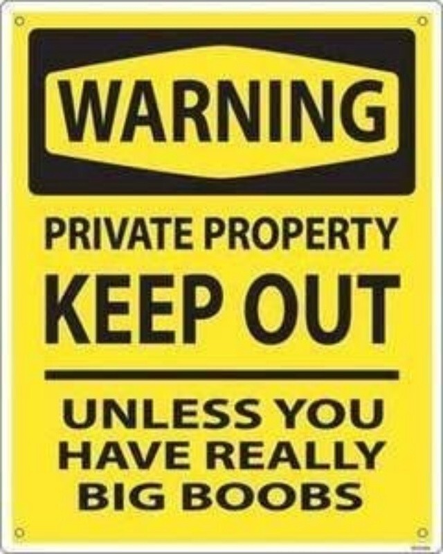 Funny Stay Out Signs