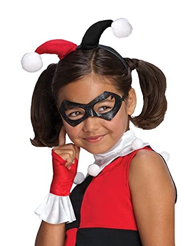 DC Super Villain Collection Harley Quinn Small Red/Black Standard Packaging - Picture 3 of 5
