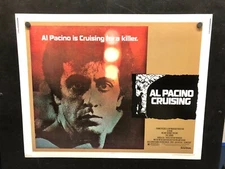 Original 1980 CRUISING Half Sheet Movie Poster 22 x 28 AL PACINO 