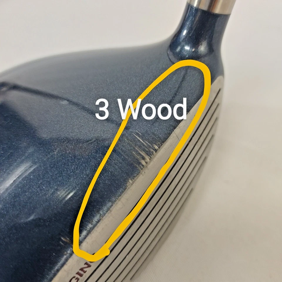 Lot of 2 Orlimar Trimetal Maraging 3 & 5 Fairway Woods Ladies Graphite Womens RH - Image 4 of 4