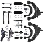 18Pcs For 1996-02 Toyota 4Runner Front Upper Lower Control Arms Sway Bar Tie Rod