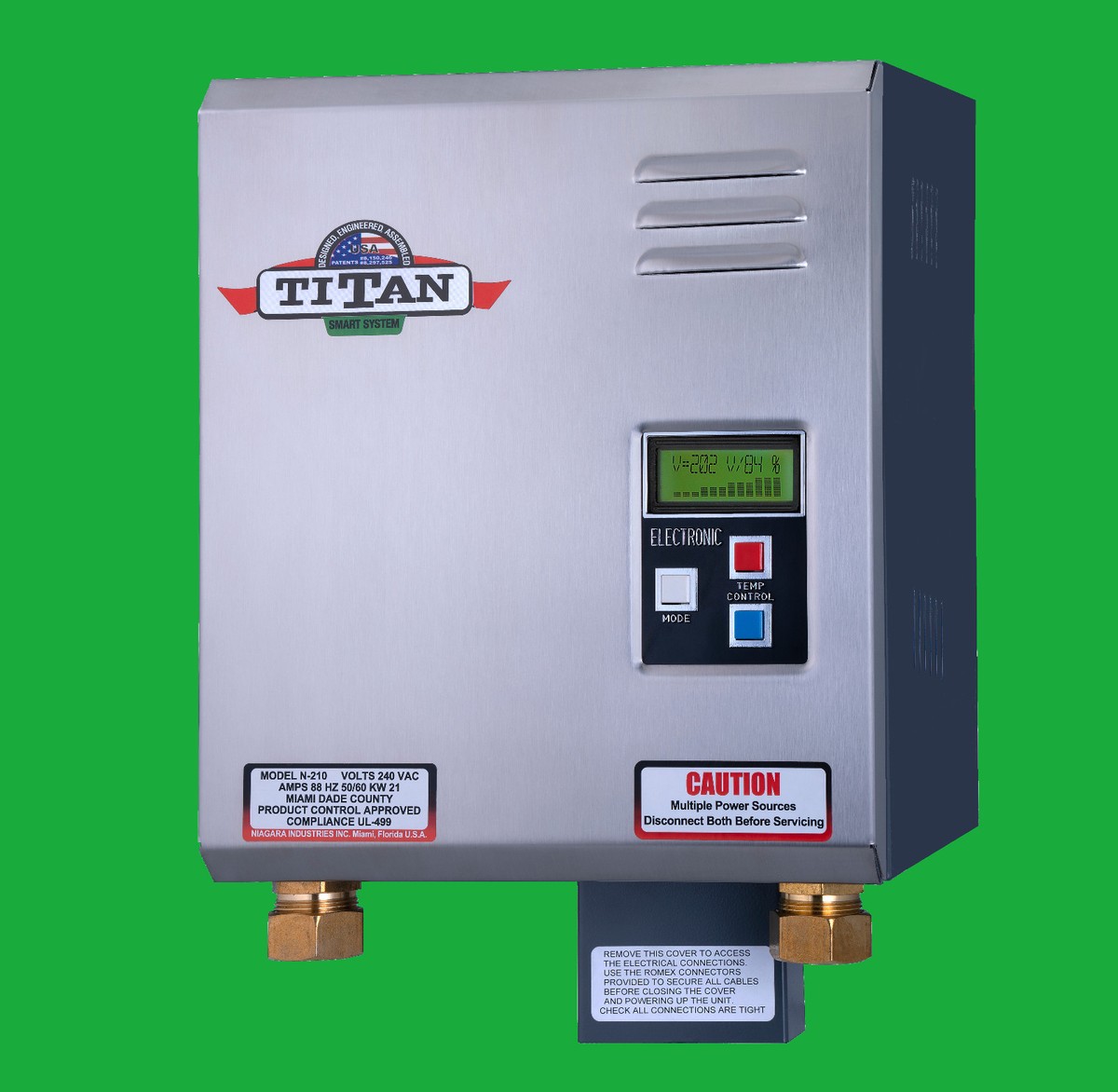 Titan SCR-4 N-210 tankless water Brand Free same day