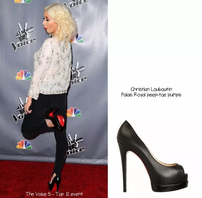 Palais royal peep toe platform clearance pumps