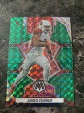James Conner 2022 Panini Mosiac Football Green Prizm   #201