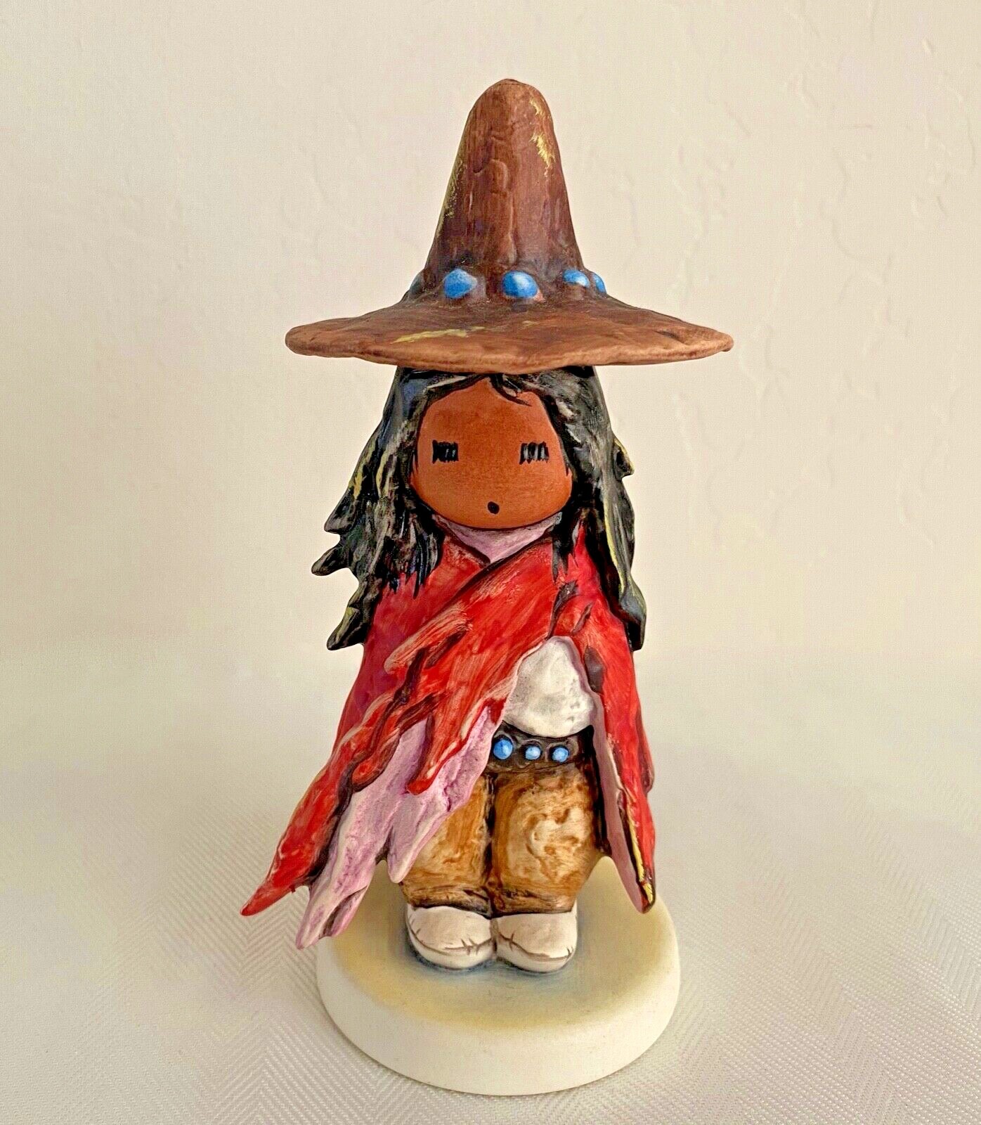 DeGrazia ~ 1988 ~ Goebel Porcelain Figurine ~ "Navajo Boy" ~ #10-339-16