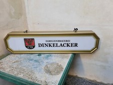 insegna tabella luminosa Lampada da bancone Dinkelacker lampada da bar - vintage