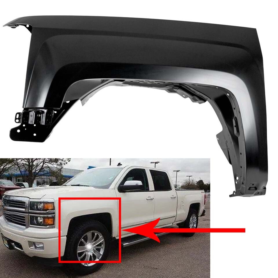 Fender For 2014-2018 Chevrolet Silverado 1500 Front Driver Side Primed 23303551