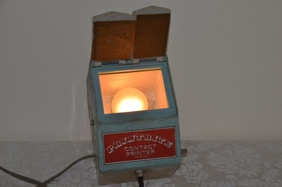 Vintage RARE USA Kodak Photograph Developing Printrite Contact Printer