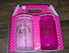 Dragon Glassware The Barbie Collection "Limited Edition" 16oz Drinking Glasses 