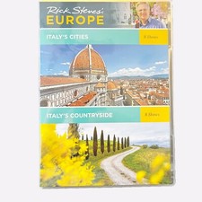 Rick Steves Europe: Italy s Cities, Italy s Countryside - 2 DVD Set EUC