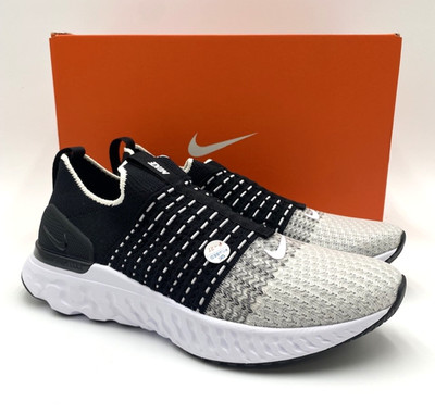 Nike REACT PHANTOM RUN FK 2 Women's NEW Running Shoes Black/White Multiple Sizes