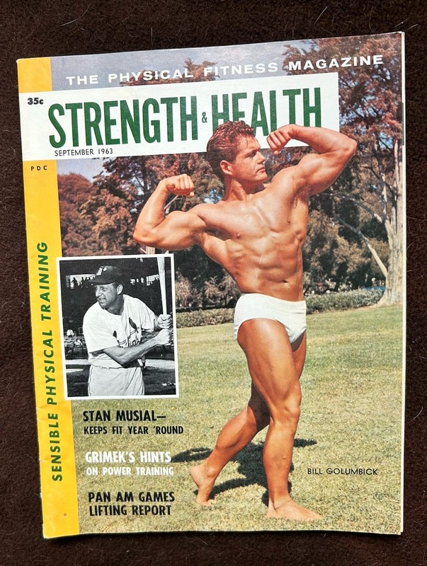 Strength & Health -Bodybuilding Magazine-September, 1963 - Karate - Stan Musial