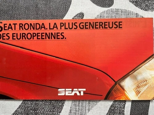 1983 SEAT RONDA Catalogue / Brochure -