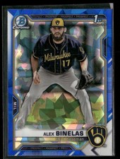 2021 Bowman Draft Sapphire Edition #BDC-79 Alex Binelas