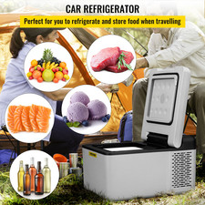 VEVOR 12 Volt Refrigerator 10 Qt - Portable Mini Freezer with APP Control