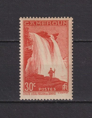 CAMEROON .   No. 170 .   30 c WATERFALL.   NEW.  * . SUPERB .