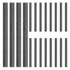 20 Pcs Welding Sticks Graphite Stir Wands Carbon Gouging Rods for