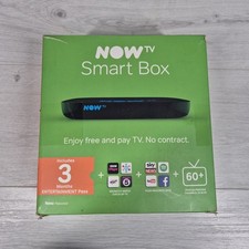 NOW TV 4500SK-UK Smart Box Digital Media Streamer + Freeview IPlayer NEW