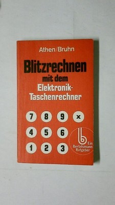 53497 Hermann Athen BLITZRECHNEN MIT DEM ELEKTRONIK-TASCHENRECHNER