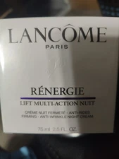 Lancome Renergie Lift Multi Action Nuit Night Cream - 75ml 2.5oz 