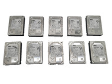 Lot of 10 Dell 2TB 3.5" SATA HHD 7200RPM HUA723020ALA640