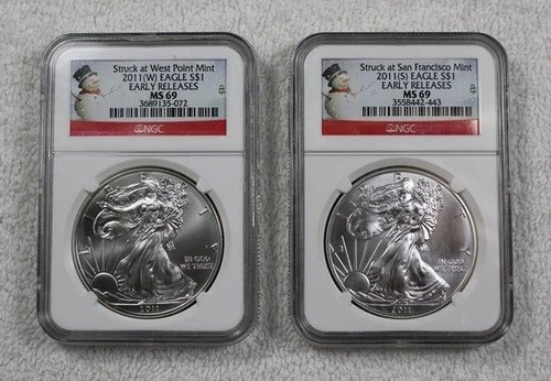 Photo of a 2011 American Silver Eagle from an eBay listing that sold on Jul 19, 2026