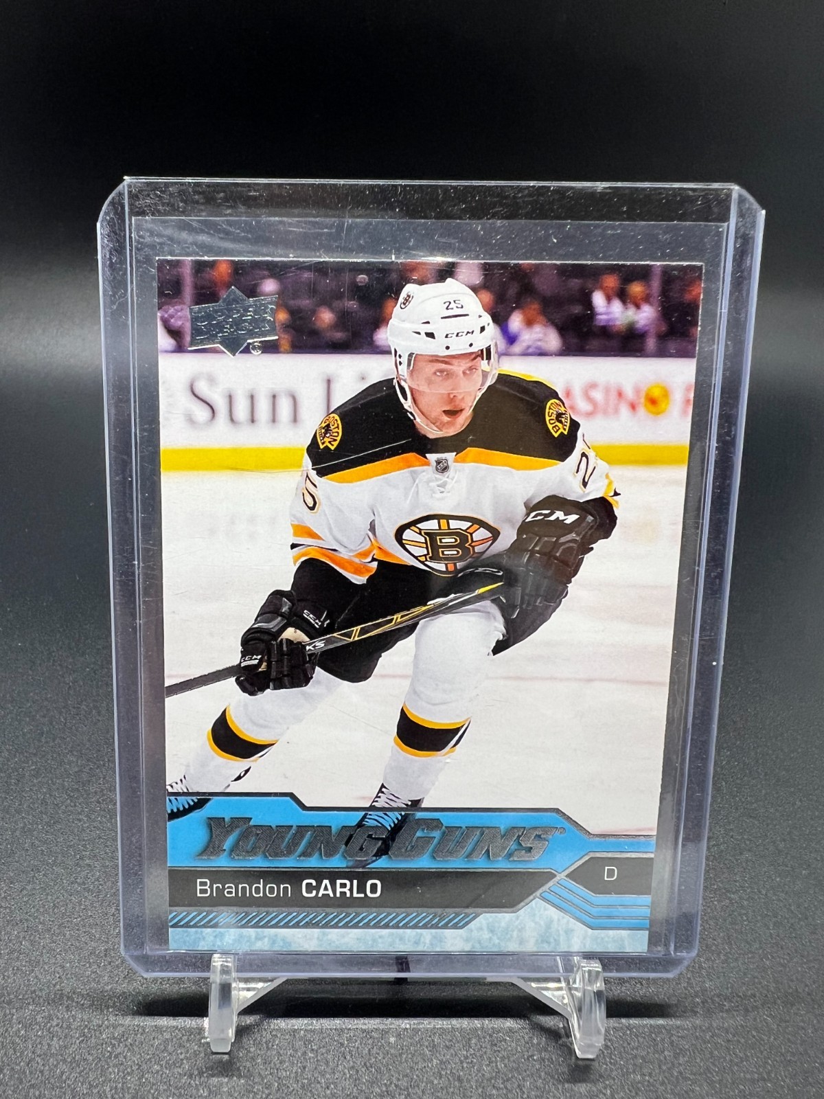 2016-17 Upper Deck #482 Brandon Carlo YG RC Young Guns Rookie Boston Bruins