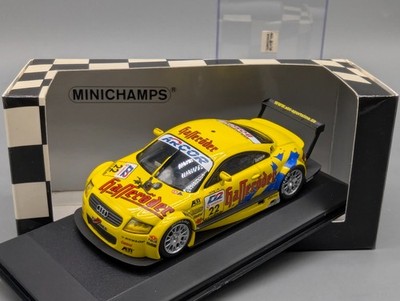 Modellautos 1:43 Minichamps Audi TT-R DTM 2000 Team Abt #22 Ekström neutrale OVP