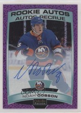 2019 O-Pee-Chee Platinum Rookie Autos Violet Pixels Noah Dobson #R-ND Auto 0kp6