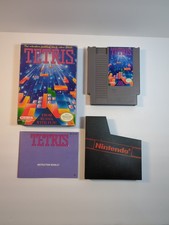 Tetris (Nintendo NES, 1989) CIB, Authentic w/ Game Cart, Box, Manual 