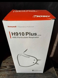 Case Of 600 Honeywell H910 Plus N95 Particulate Respirators 12 Boxes 50 CT each