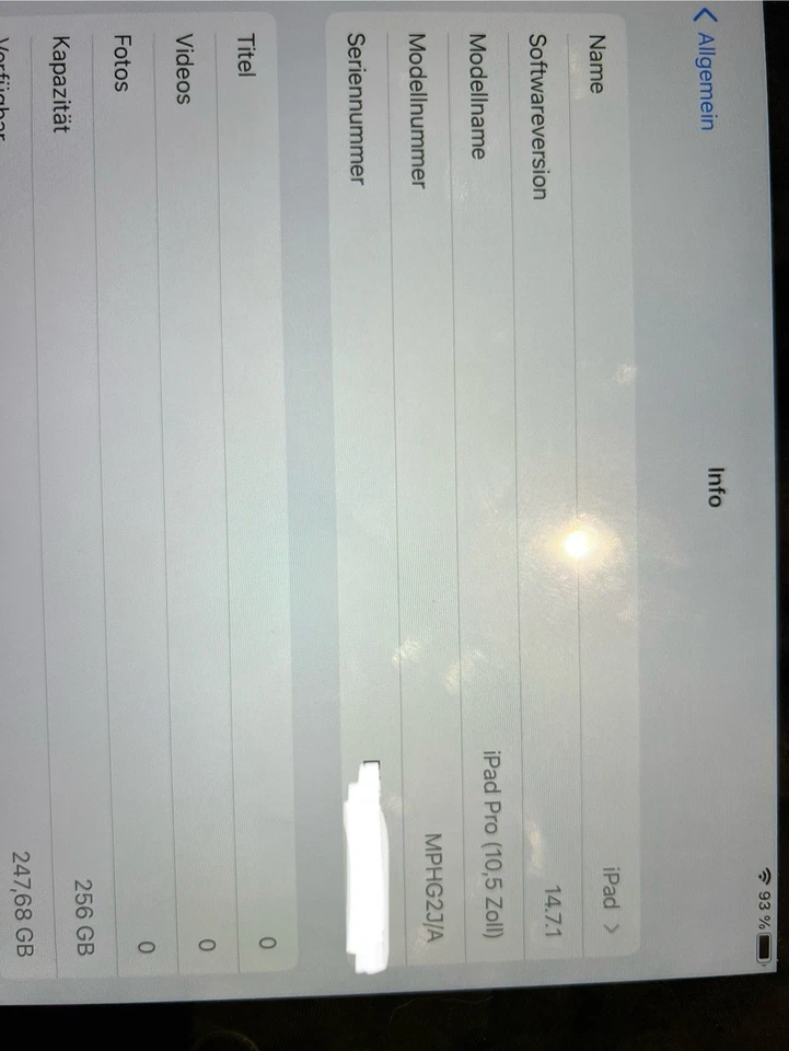 Apple iPad Pro 10.5 Zoll 256G+ 4G - Bild 4 von 4