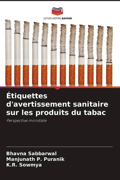 Bhavna Sabbarwal (U. A.) | ÉTiquettes D'avertissement Sanitaire Sur Les...-image