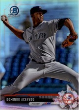 2017 Bowman Chrome Prospects Refractors #BCP183 Domingo Acevedo - BB