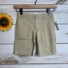 GAP Kids Boys Khaki Twill Shorts Size 6 New with Tags Classic Casual