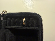 9ct Yellow Gold Diamond Band Ring, Hallmarked, Gold Colour, Size L
