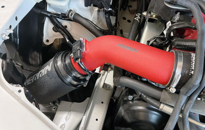 Perrin PSP-INT-326RD Cold Air Intake Wrinkle RED Kit Fits 18-21 Subaru STI
