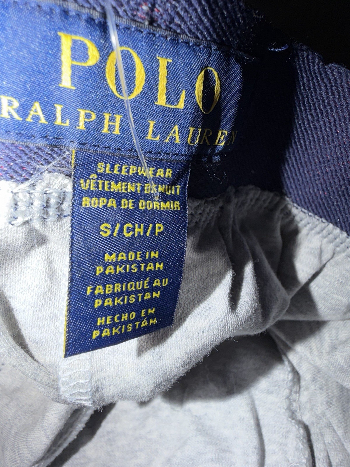 Polo Ralph Lauren Small Pajama Pant With Pockets Gray thumbnail 4