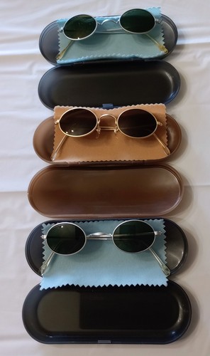 1999 Wild Wild West Movie Sunglasses 3 Pairs + Cases Artemus Gordon James West