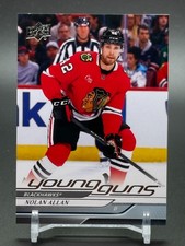 2024-25 Upper Deck Series 2 Young Guns #491 NOLAN ALLAN Chicago Blackhawks RC