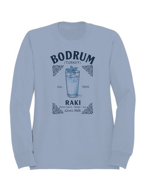 Bodrum Raki: Anise Spirit Design Women's Sweatshirt