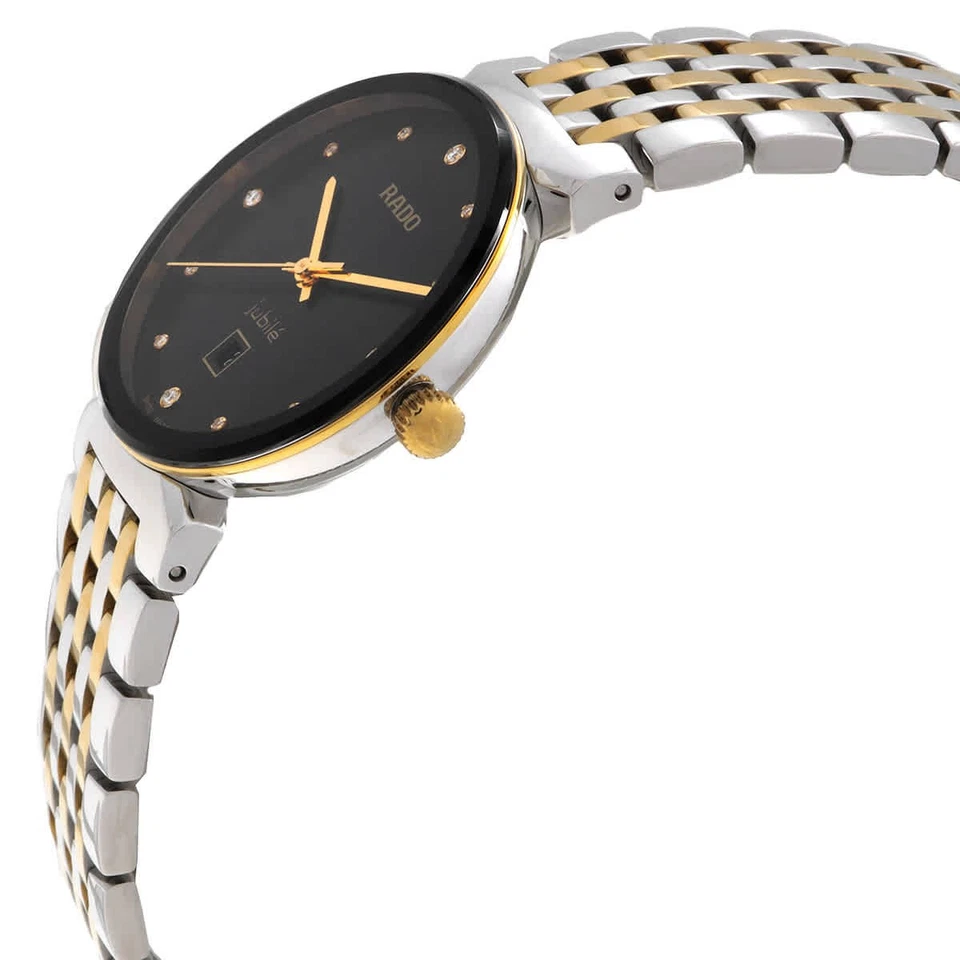 Rado Florence Classic Quartz Diamond Black Dial Ladies Watch R48913743 - Image 2 of 4