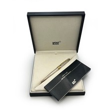 Montblanc Meisterstuck Solitaire ballpoint Pen. Silver Ag 925 New. Complete