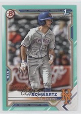 2021 Bowman Draft Aqua 135/199 JT Schwartz #BD-61 s3g