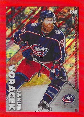 Topps NHL Chrome 2022-23 148 Jakub Voracek RED 1/5 one of five ColombusOpens in a new window or tab