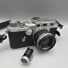 RARE Leotax F 35mm LTM Tanar 50mm f2 Tanaka Kogaku Tested, Tanack 13.5cm Finder