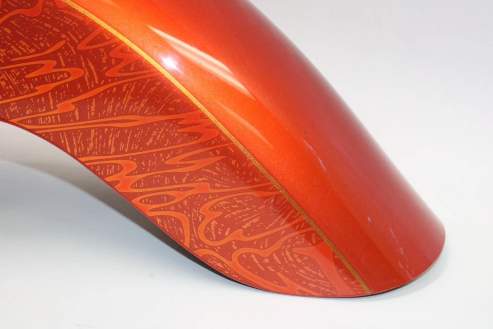 2003 HONDA SHADOW ACE 750 VT750CD DELUXE OEM FRONT WHEEL FENDER - Image 2 of 4